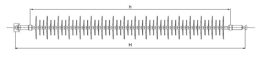 220KV composite  insulator